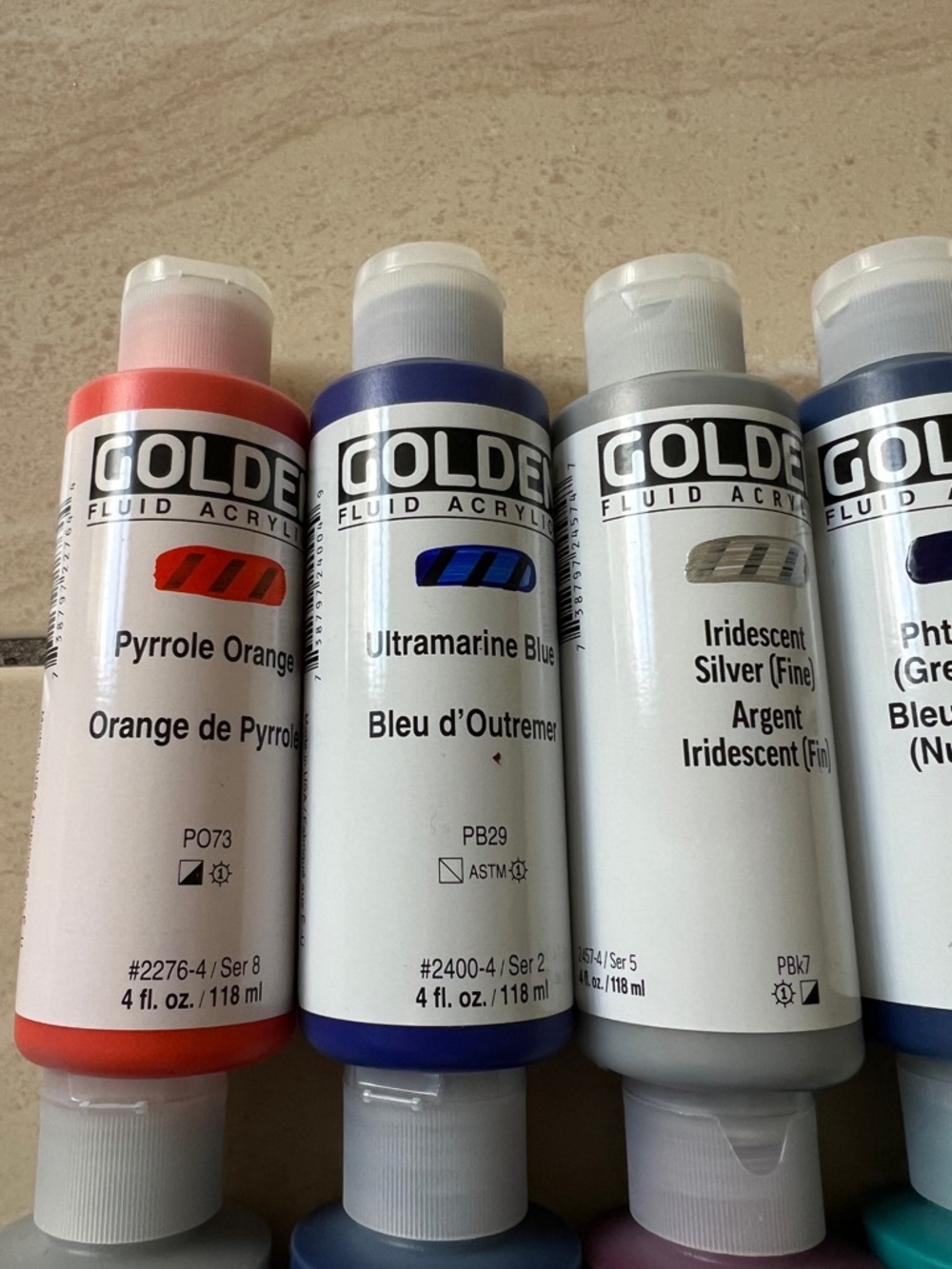 Golden Fluid Acrylic Paint Set - Picture 6 of 6